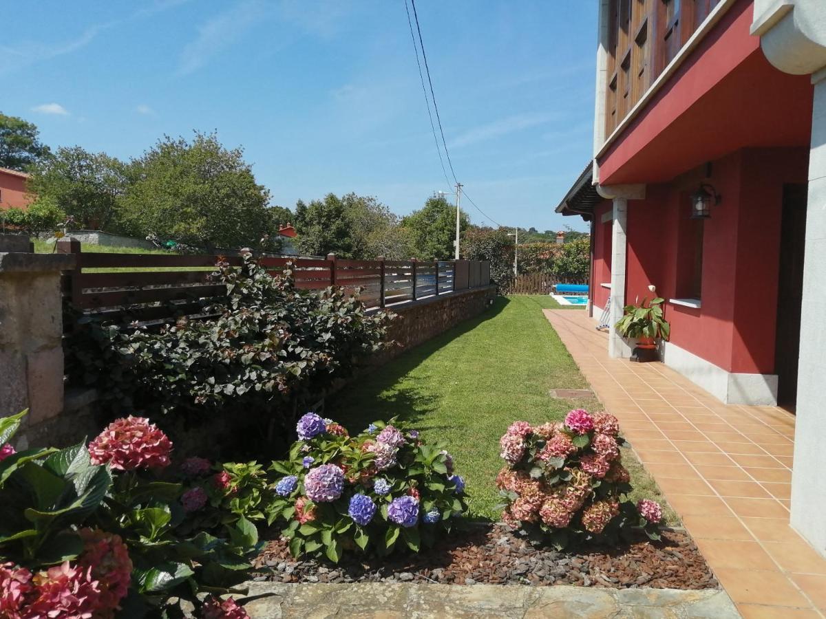 La Casa Roja Asturias Villa Hontoria Exterior foto